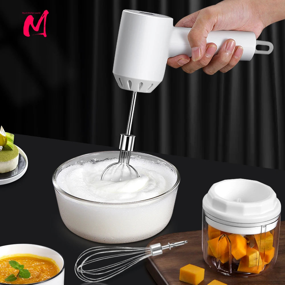 Wireless Electric Food Mixer 