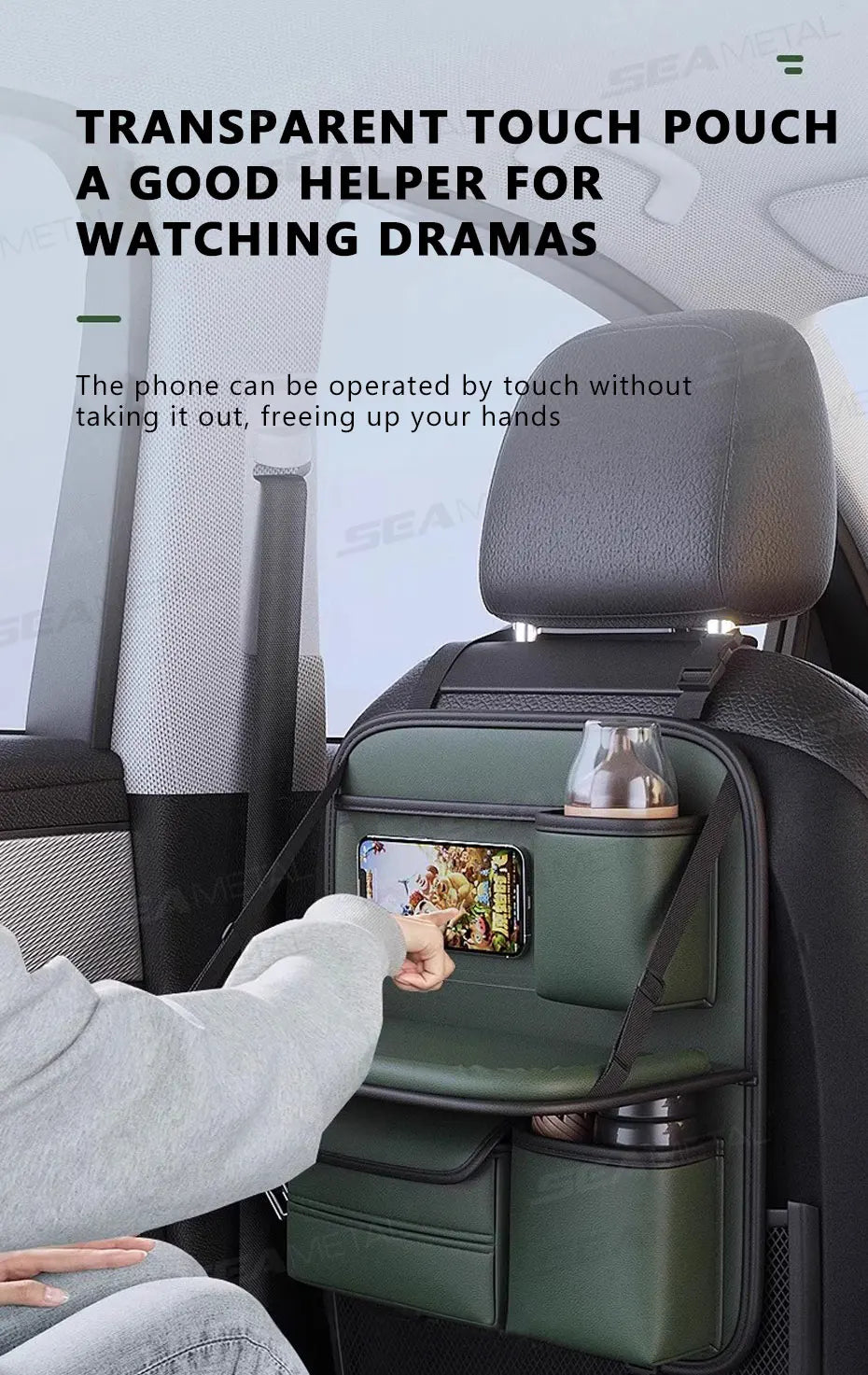 8-in-1 Car Seat Storage Bag