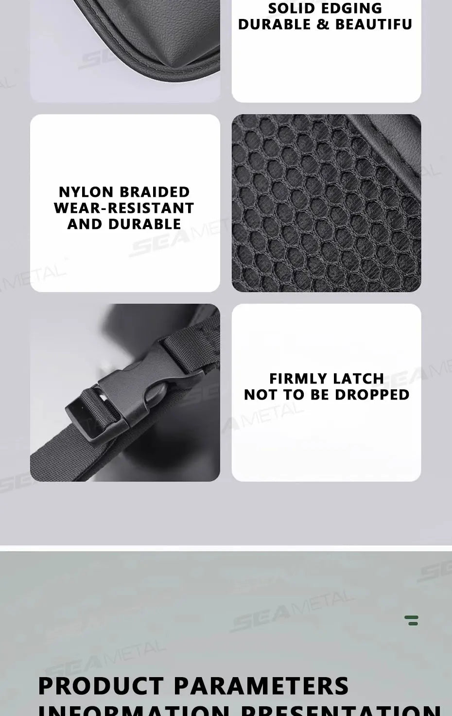 8-in-1 Car Seat Storage Bag