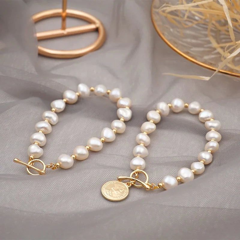 Pearl Gold Filled Bracelet