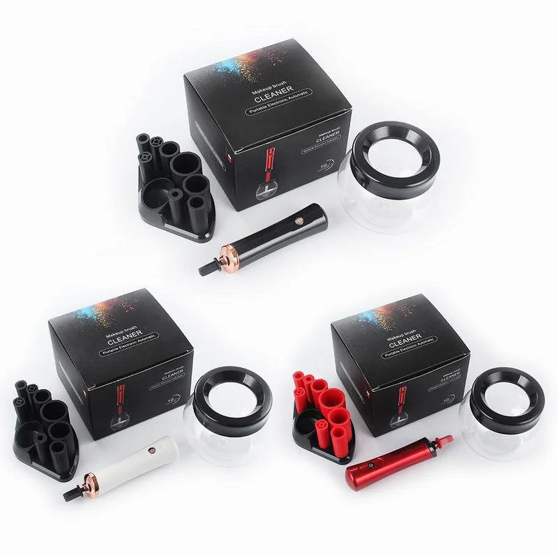 Professional 1PC Black Electric Makeup Brush Cleaner Fast Washing Drying Make up Brushes Cleaning Makeup Brush Tools