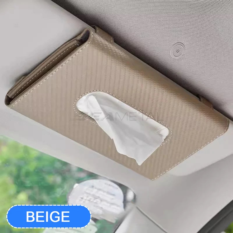 Car Sunshade Tissue Box