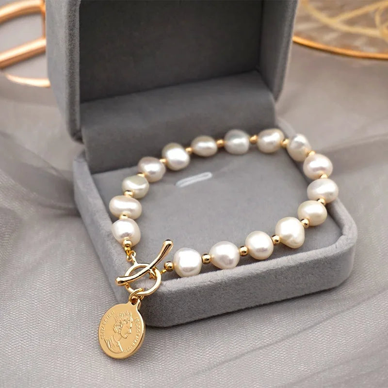 Pearl Gold Filled Bracelet