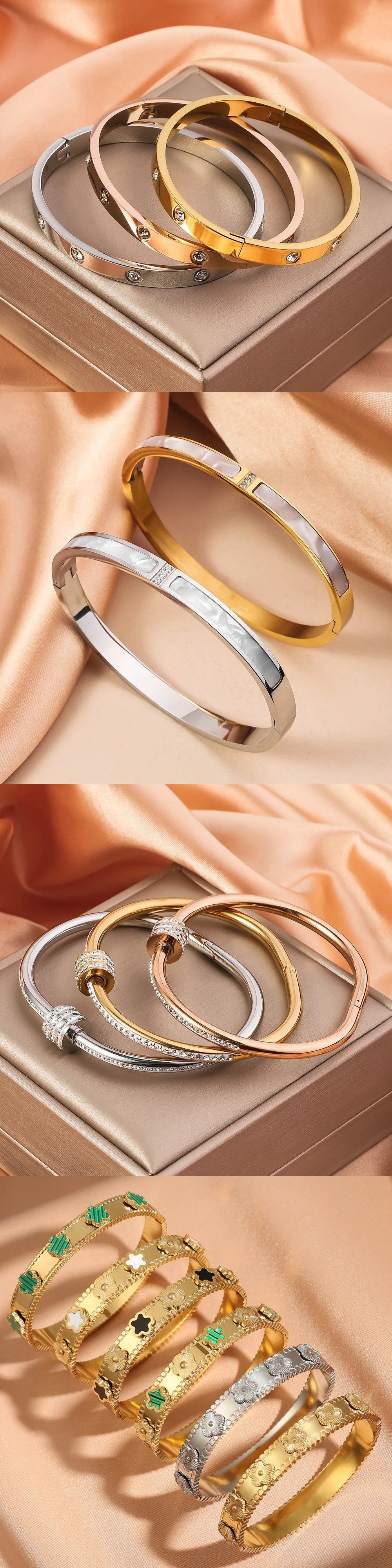 New Exquisite Shiny Zircon Heart Flower Earrings Korean Elegant Square Geometric Crystal Earrings for Women Fashion Jewelry Gift