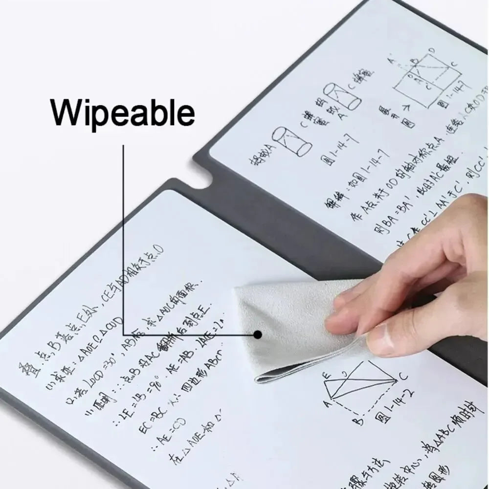Reusable Whiteboard Notebook