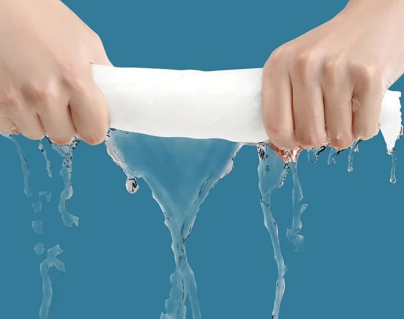 Disposable washcloth Thick Face Towel Make Up Soft Removing Wipes Dry Cleanser Towelettes For Skin Care 100 Counts