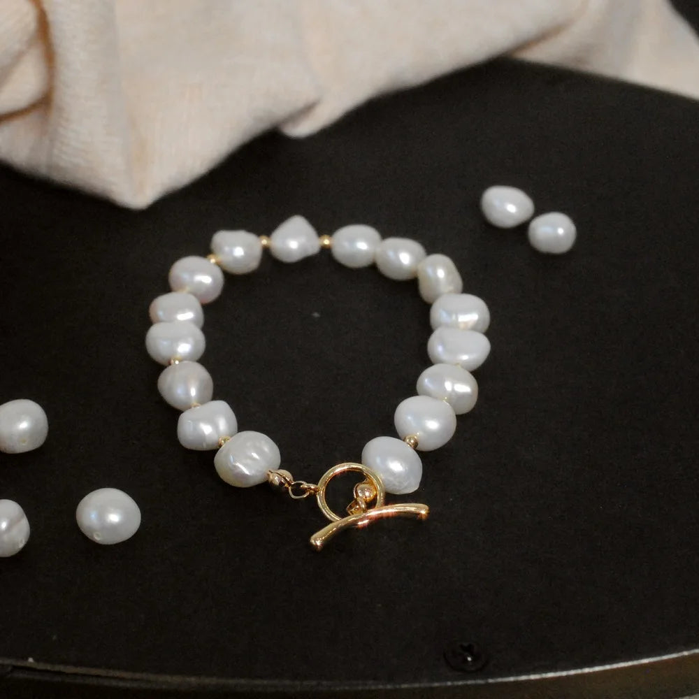 Pearl Gold Filled Bracelet