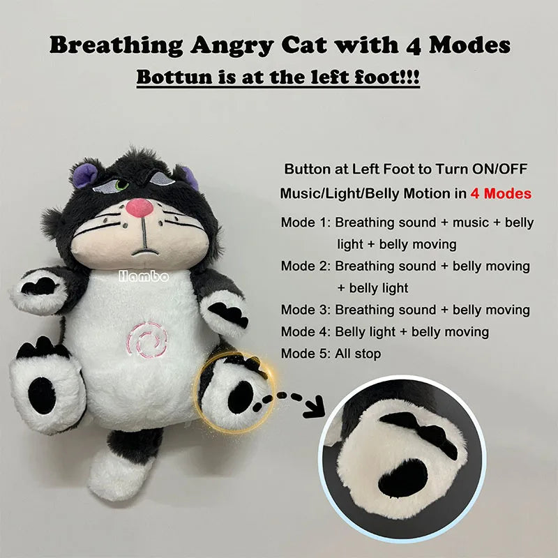 Breathing Jesus Soothing Plush Toy