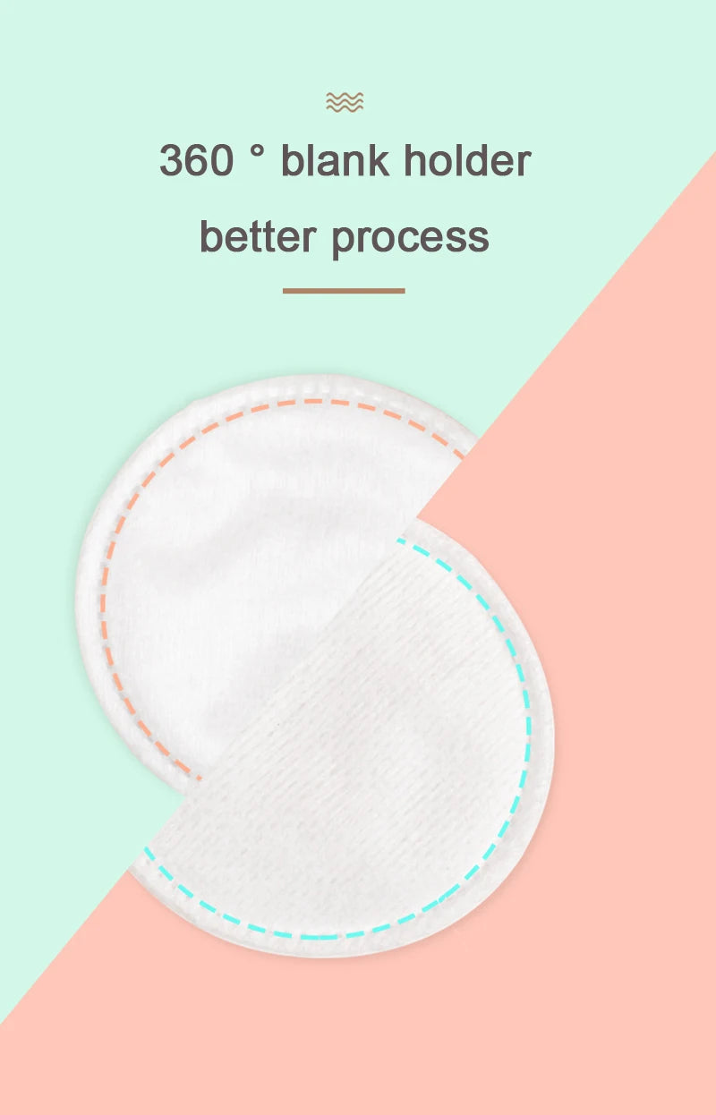 100Pcs/bag Make Up Cosmetic Cotton Wipe Pads Nail Art Cleaning Pads Soft Supplies Facial Cotton Makeup Daily Remover Tool