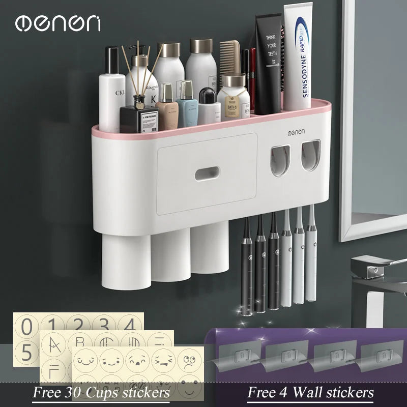 Bathroom organiser shelf