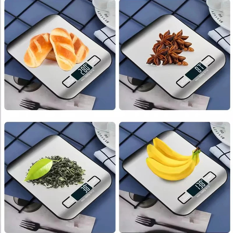 Digital LED Display Kitchen Scale 