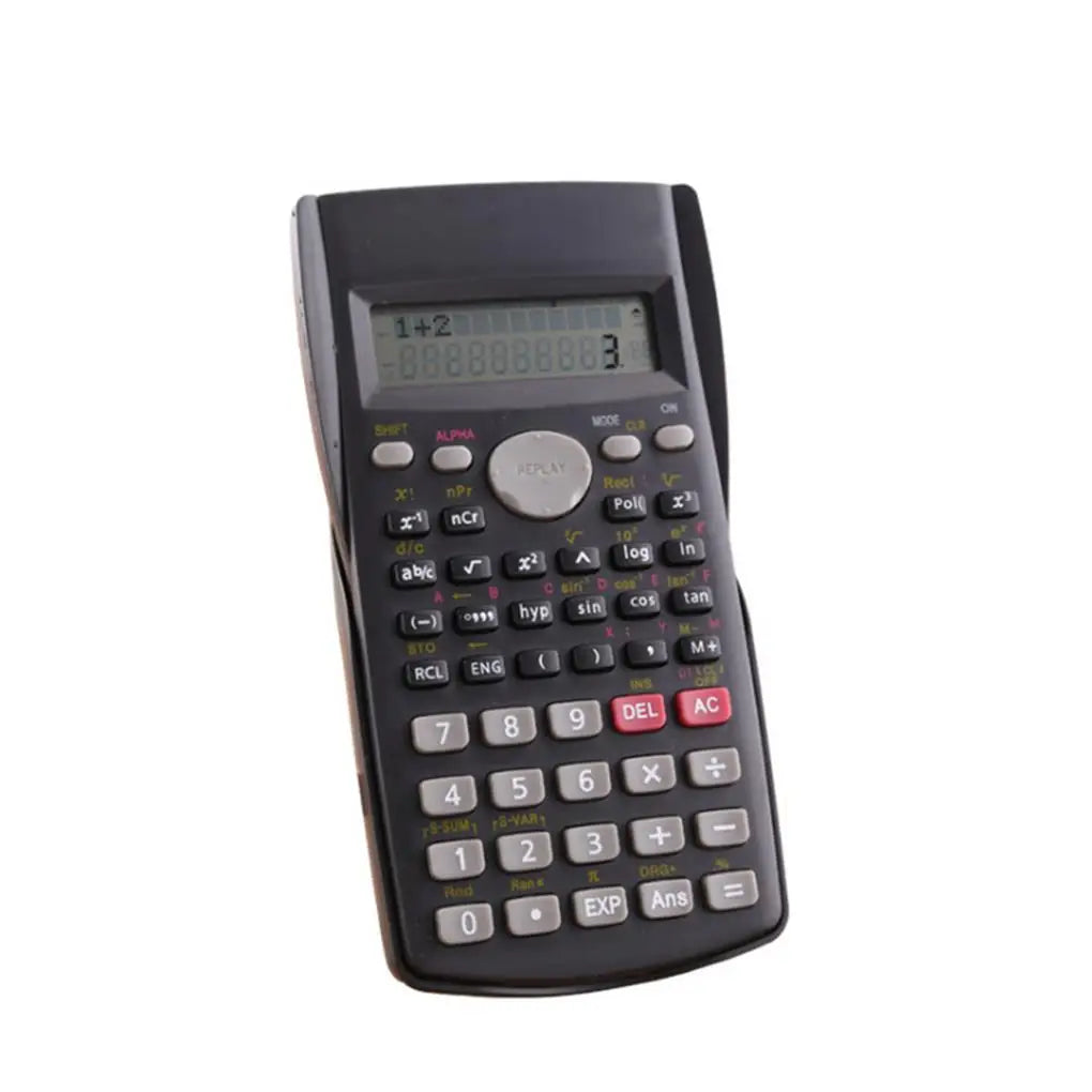 Scientific Calculator Calculation Device Multifunctional Office Accessories Outdoor Dustproof Lid Design Calculation Device