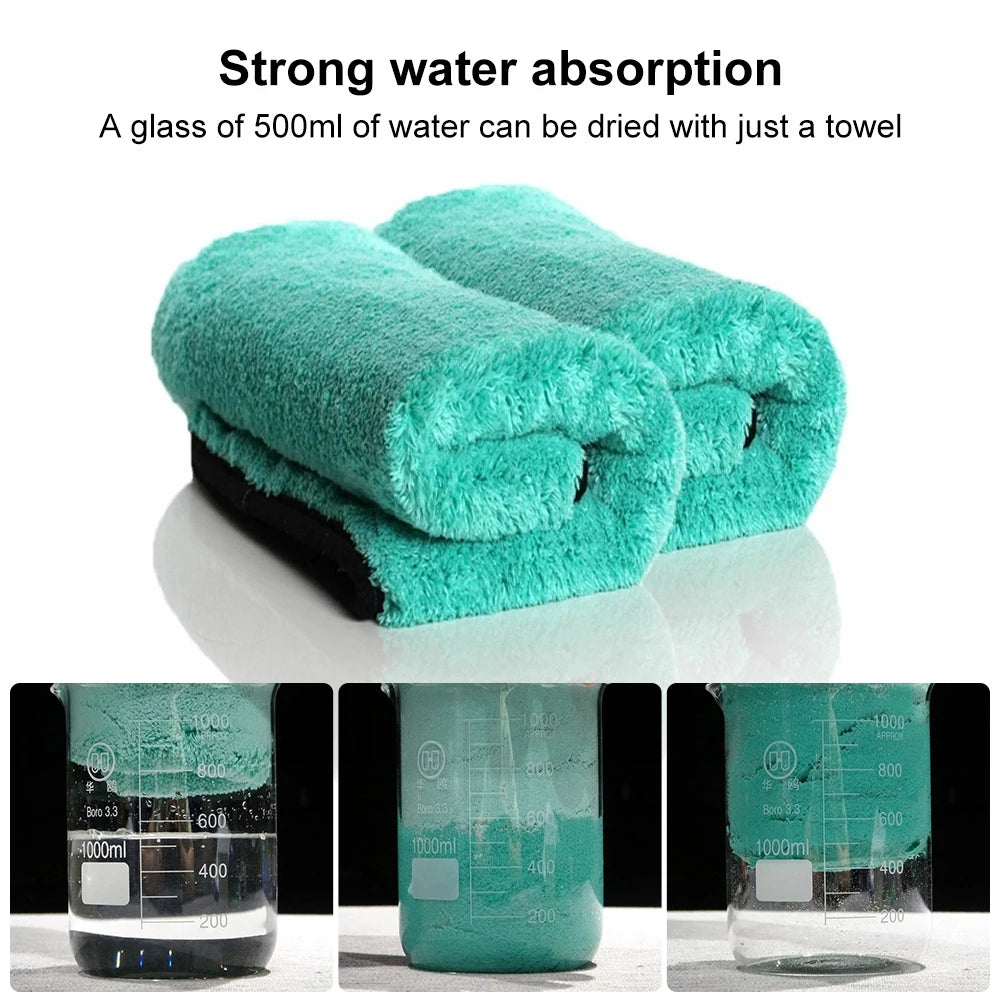 Car Coral Velvet Towel