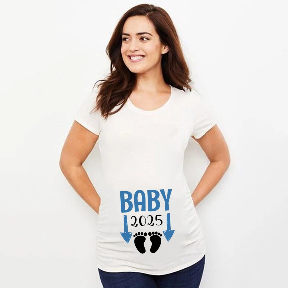 Baby Loading 2025 Maternity T-Shirt
