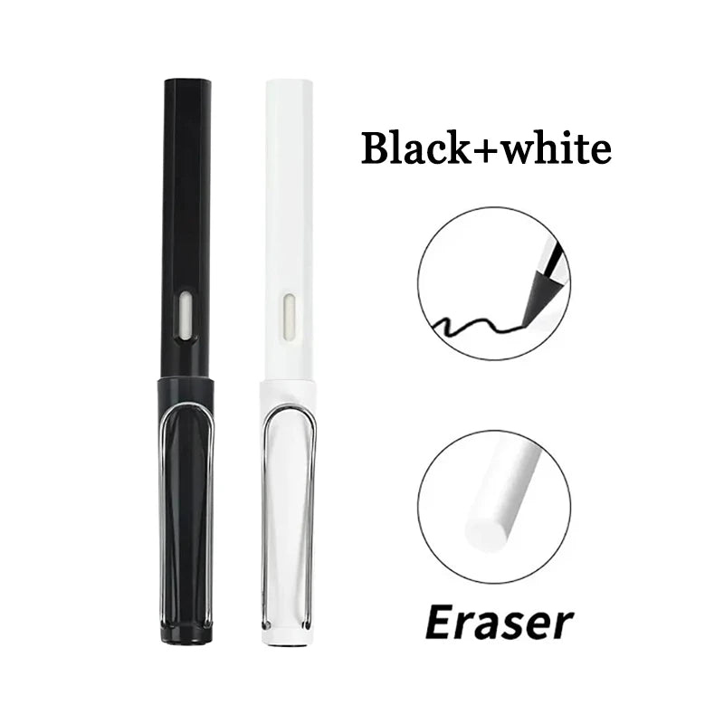 1Pc Eternal Pencil Unlimited Writing No Ink Pen Pencils For Writing Art Sketch Stationery Kawaii Pen School Supplies