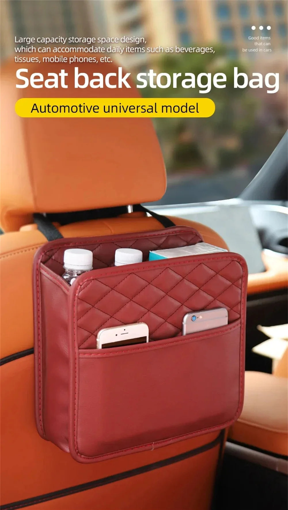 Multi-functional Car Seat Storage Bag