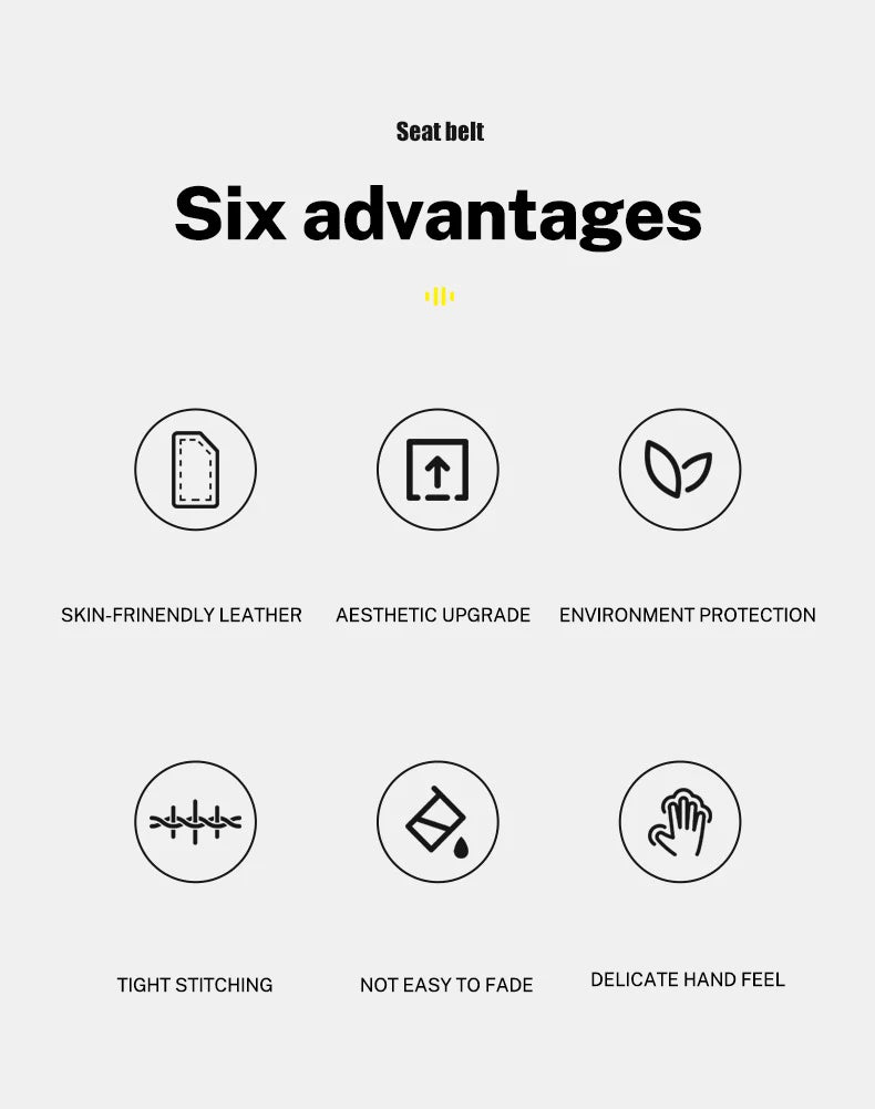 Car Seat Belt Shoulder Pads