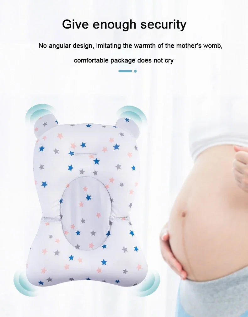 Children Shower Air Cushion Bed Newborn Baby Security Bath Seat Infant Baby Bath Tub Pad Portable Baby Non-Slip Bathtub Mat