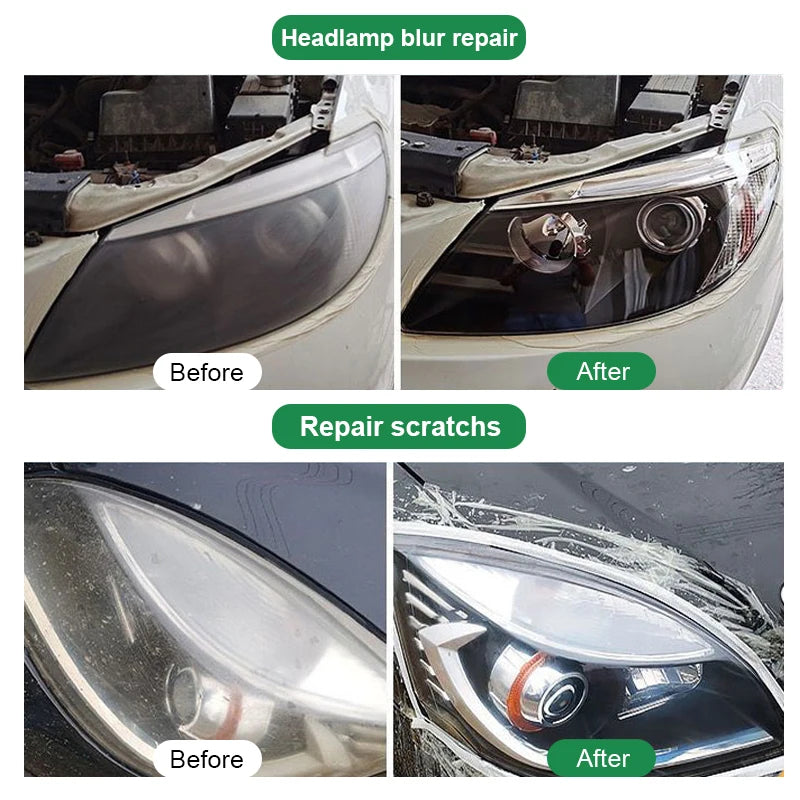 Headlight Restoration Polishing Kit