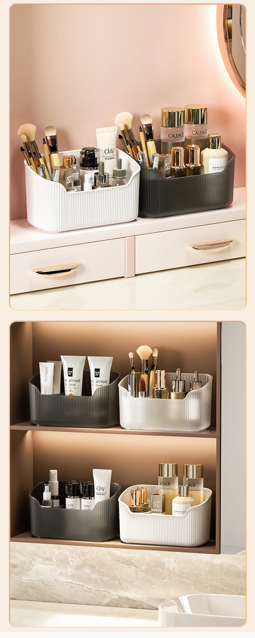Matte Cosmetic Organiser