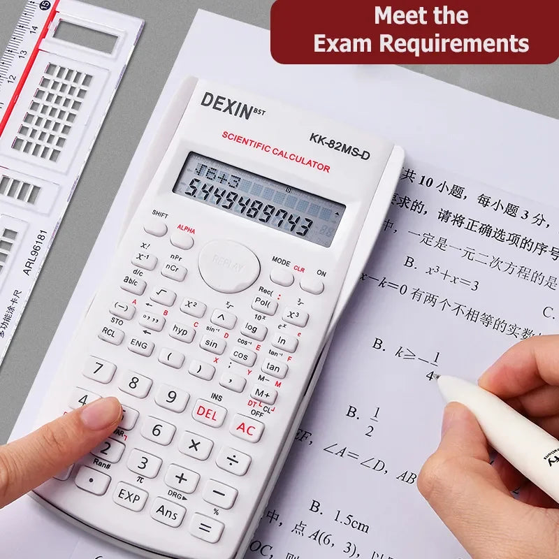 Multifunctional Scientific Calculator, Student, Simple, Portable, Big Screen Function, Stationery, School, Office Supplies