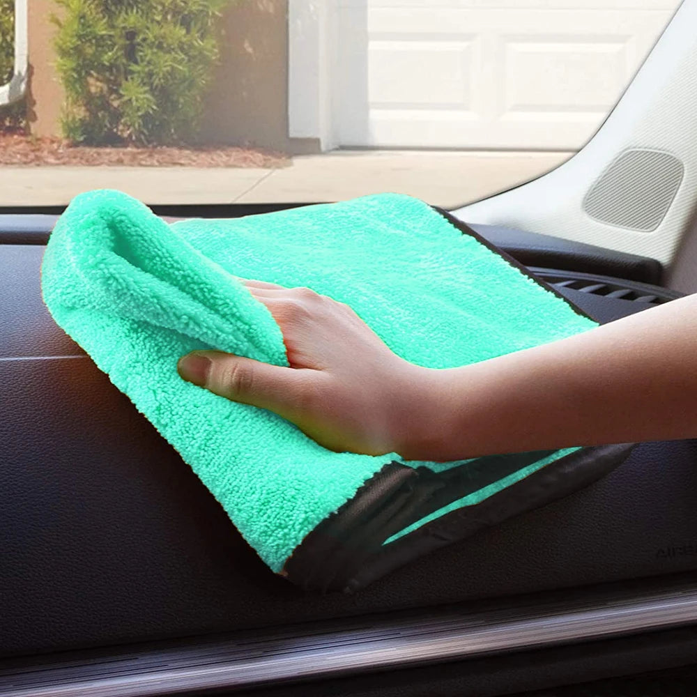 Car Coral Velvet Towel