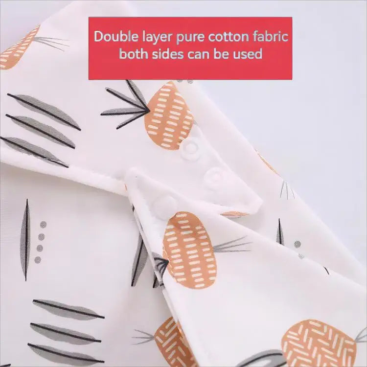 5pcs Baby Saliva Towel Triangle Scarf Pure Cotton Bandana Waterproof Bibs Newborn Boys Girls Absorbent Cloth Bib Saliva Scarf