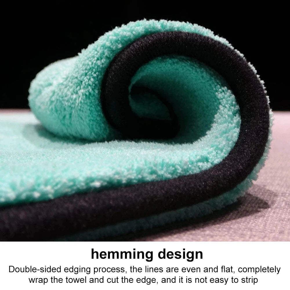 Car Coral Velvet Towel