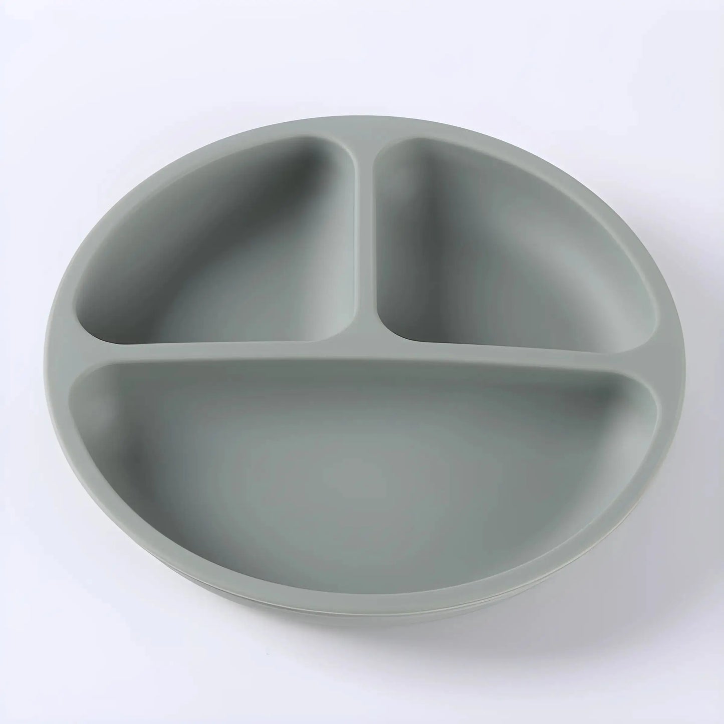 Silicone Tableware Children's Dinner Plate Separate Dinner Plate Auxiliary Food Training Tableware Set Snack Bowl