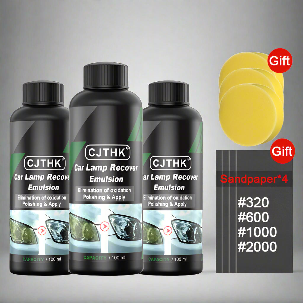 Headlight Restoration Polishing Kit