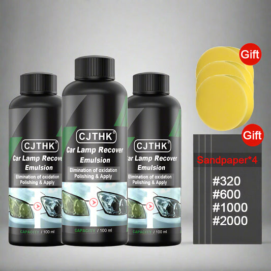 Headlight Restoration Polishing Kit