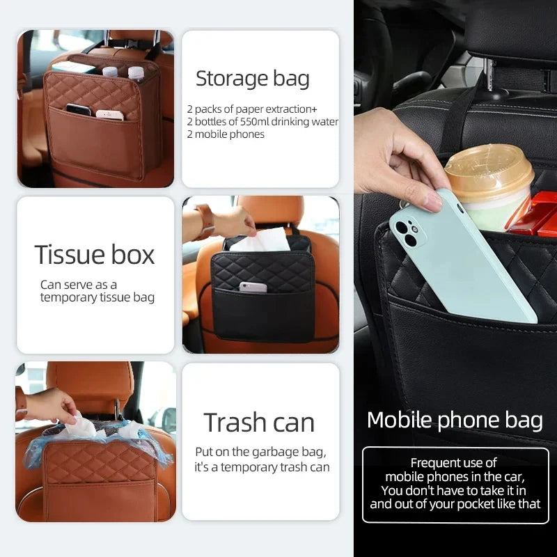 Multi-functional Car Seat Storage Bag