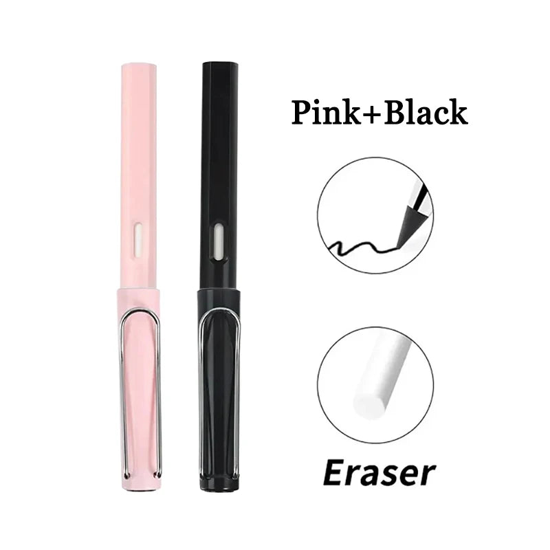 1Pc Eternal Pencil Unlimited Writing No Ink Pen Pencils For Writing Art Sketch Stationery Kawaii Pen School Supplies