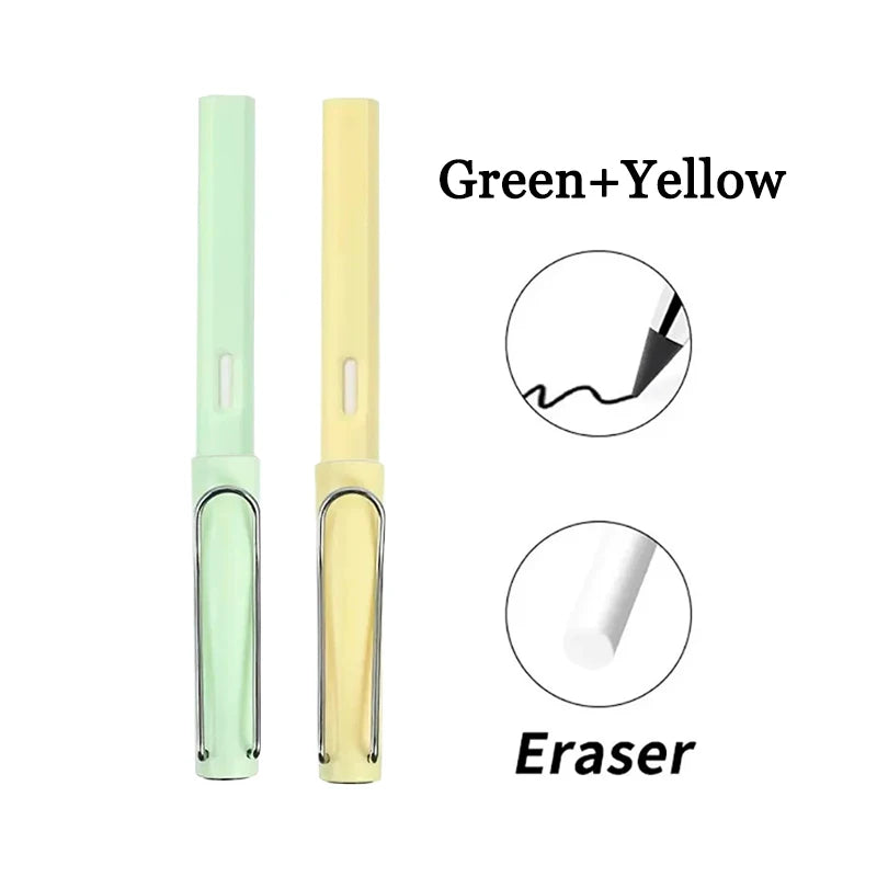 1Pc Eternal Pencil Unlimited Writing No Ink Pen Pencils For Writing Art Sketch Stationery Kawaii Pen School Supplies