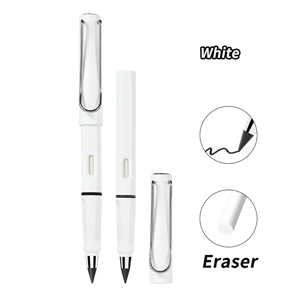 1Pc Eternal Pencil Unlimited Writing No Ink Pen Pencils For Writing Art Sketch Stationery Kawaii Pen School Supplies