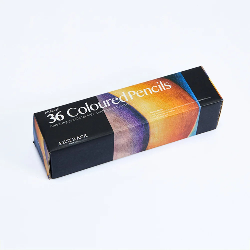 Wooden Coloured Pencils Set