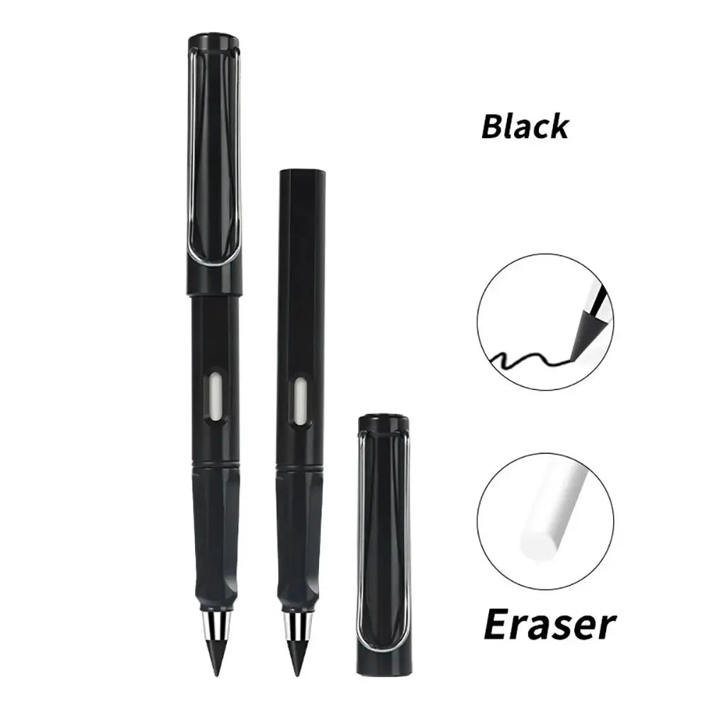 1Pc Eternal Pencil Unlimited Writing No Ink Pen Pencils For Writing Art Sketch Stationery Kawaii Pen School Supplies