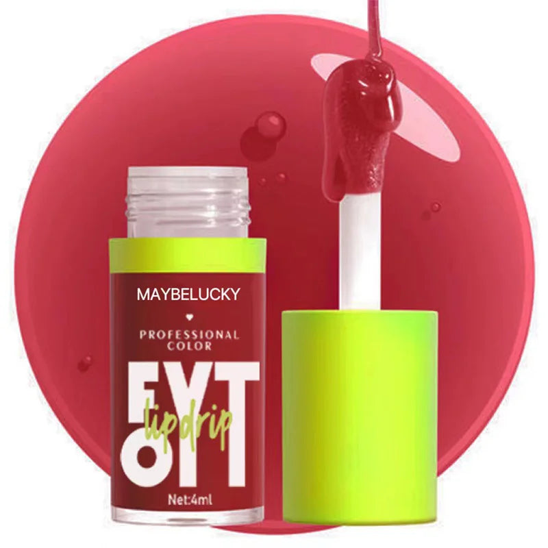 Set 6pcs Moisturizing Lip Gloss Plump Lips Clear Lip Oil Water Light Lip Glaze Hydrating Make Up Liquid Lipstick Korean Cosmetic