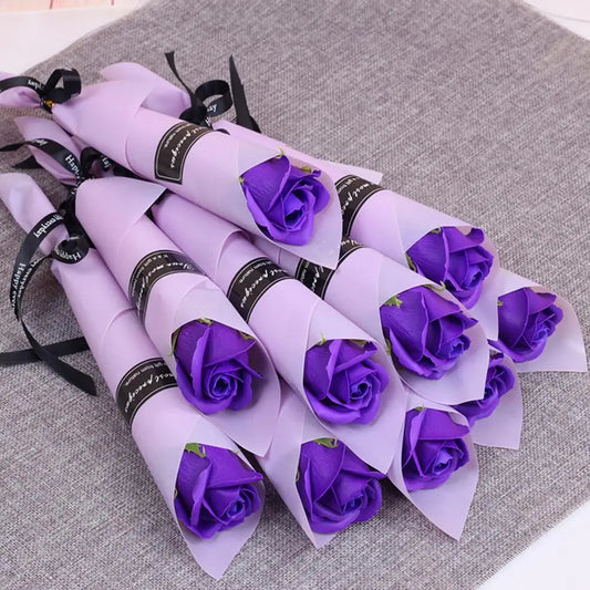 Artificial Rose Soap Flower