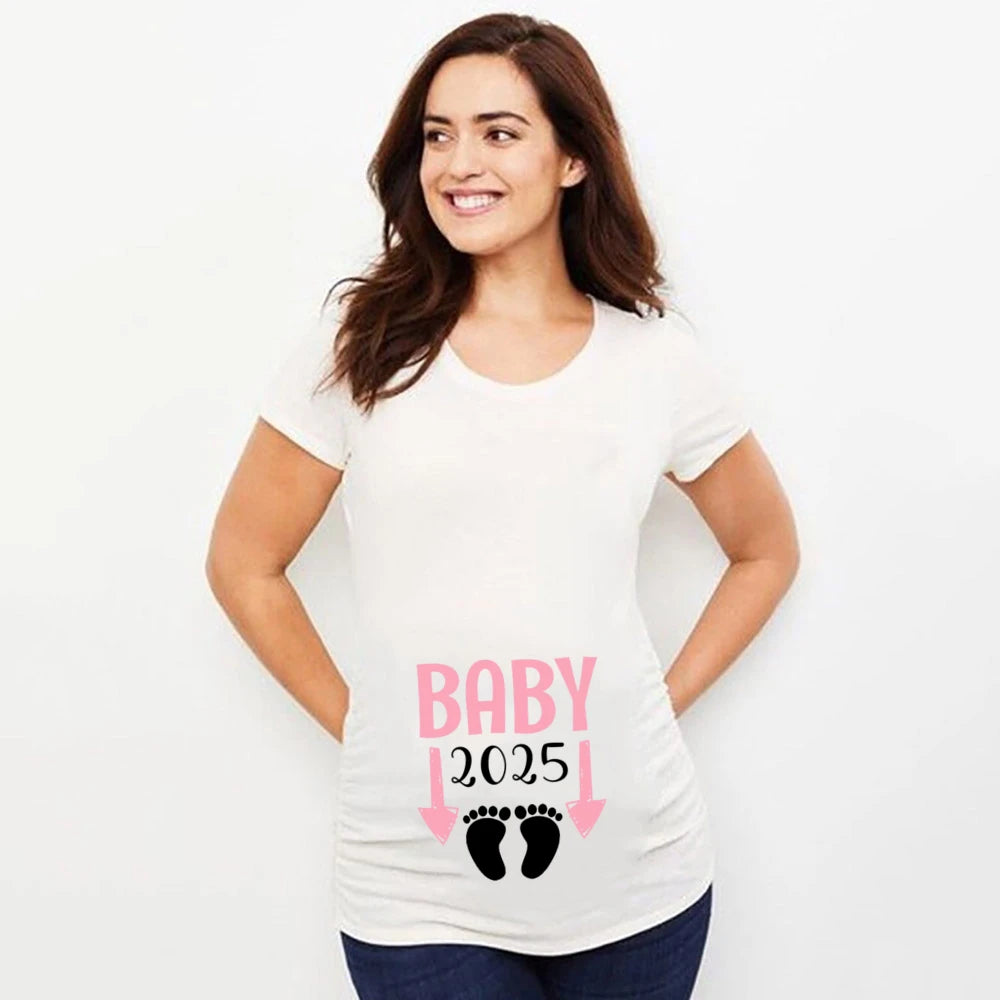 Baby Loading 2025 Maternity T-Shirt