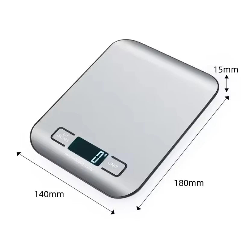 Digital LED Display Kitchen Scale 