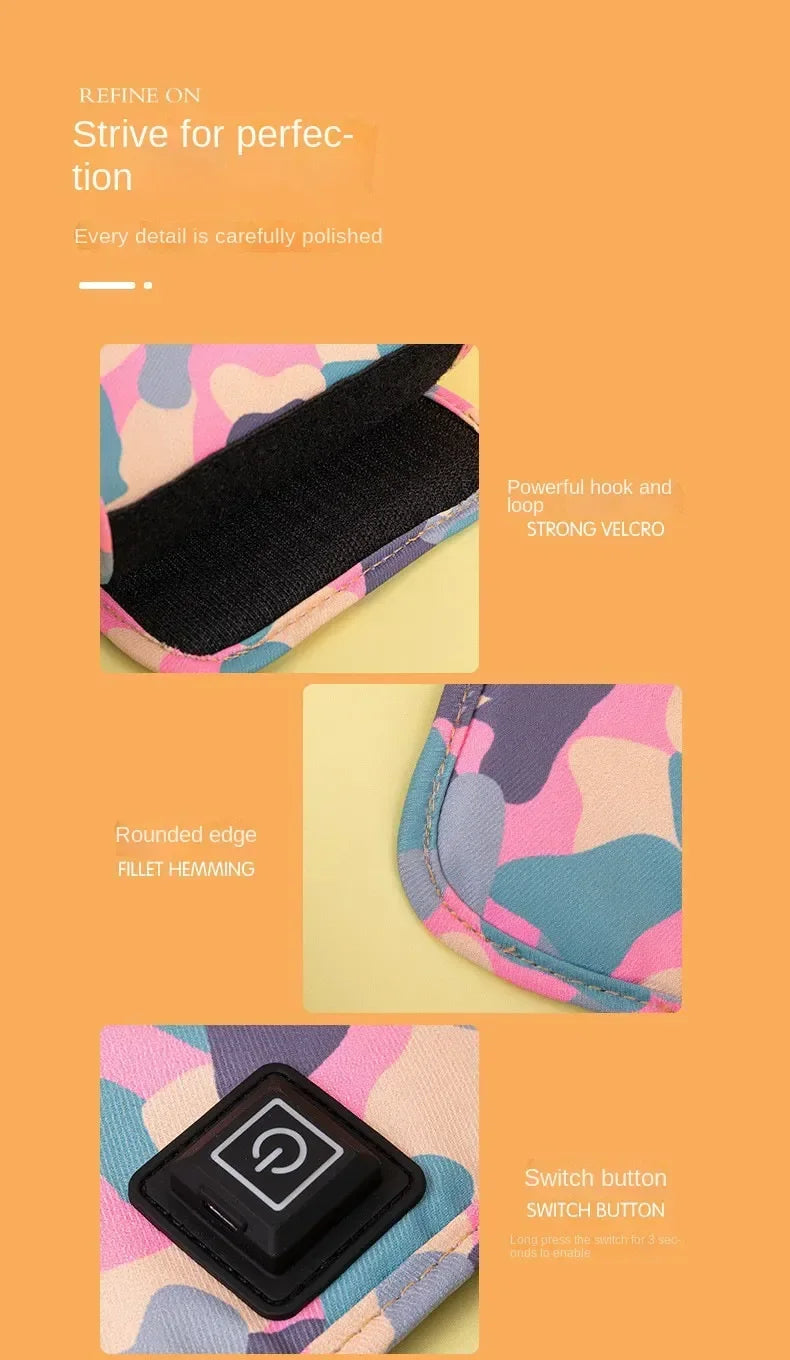 USB Milk Water Warmer Stroller Insulated Bag Baby Nursing Bottle Heater Safe Kids Supplies for Infant Outdoor Travel Accessories