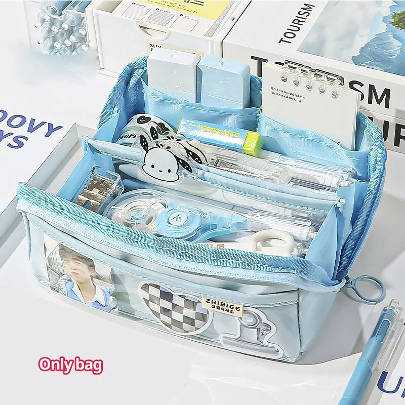 Transparent Pencil Case