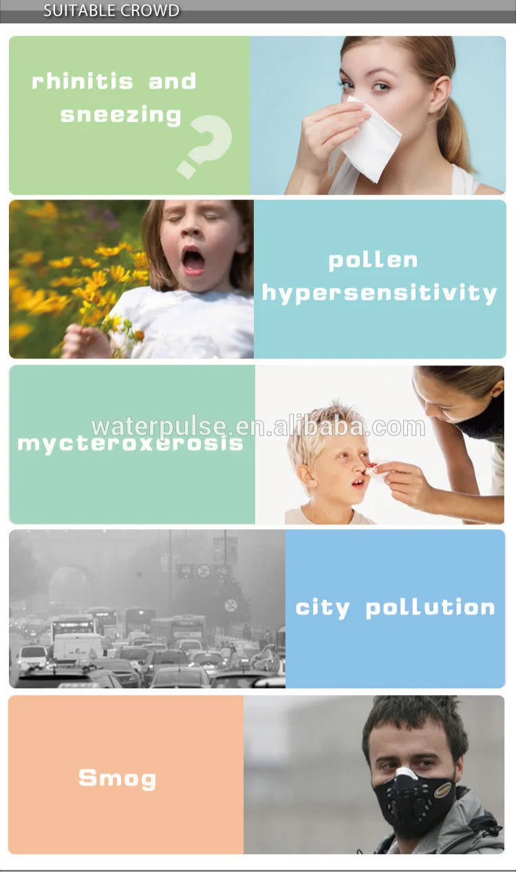 Dr.isla 300ML Nose Wash Cleaner Nasal Irrigator Rinse Bottle Nose Protector Avoid Allergic Rhinitis Adults Children Neti Pot