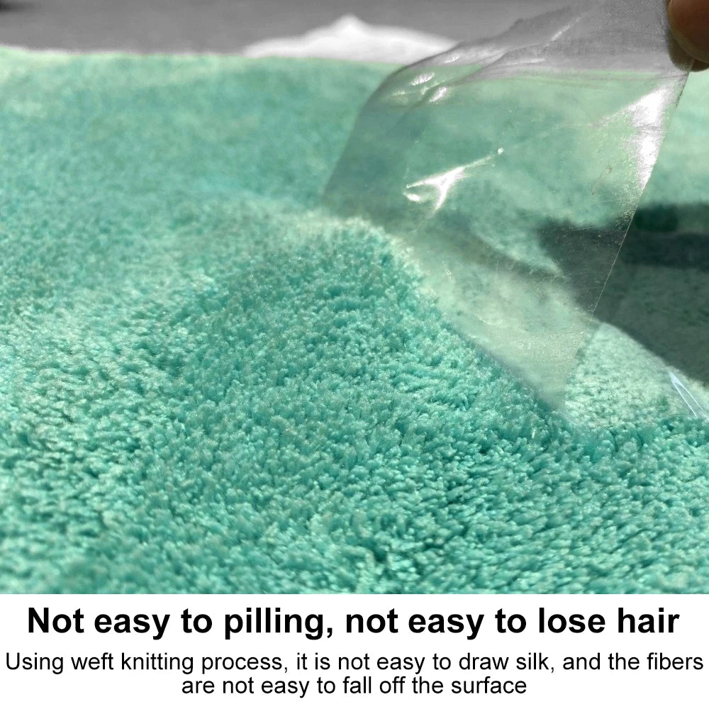 Car Coral Velvet Towel