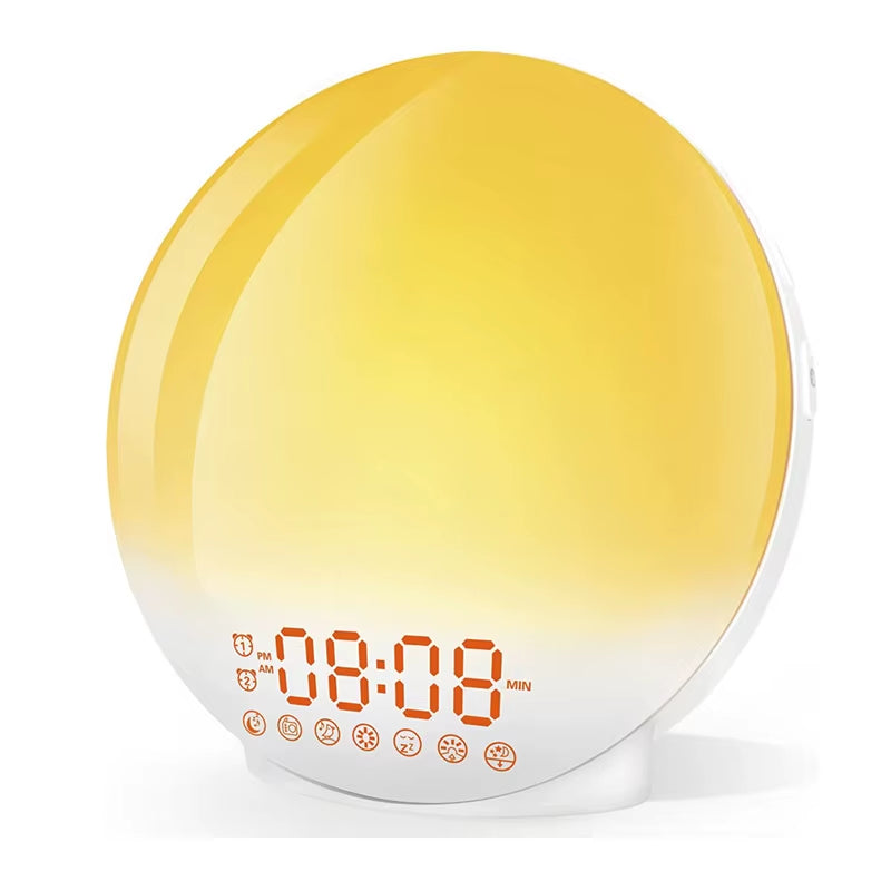 Sunrise Simulation Alarm Clock with Colorful Atmosphere 