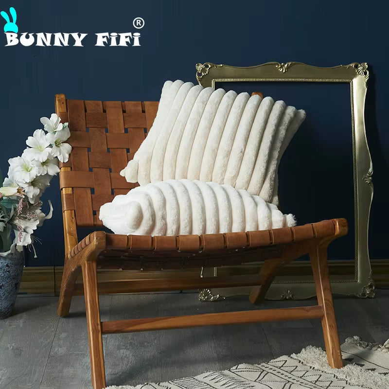 Double Sided Wide Edge Soft Cushion Covers 