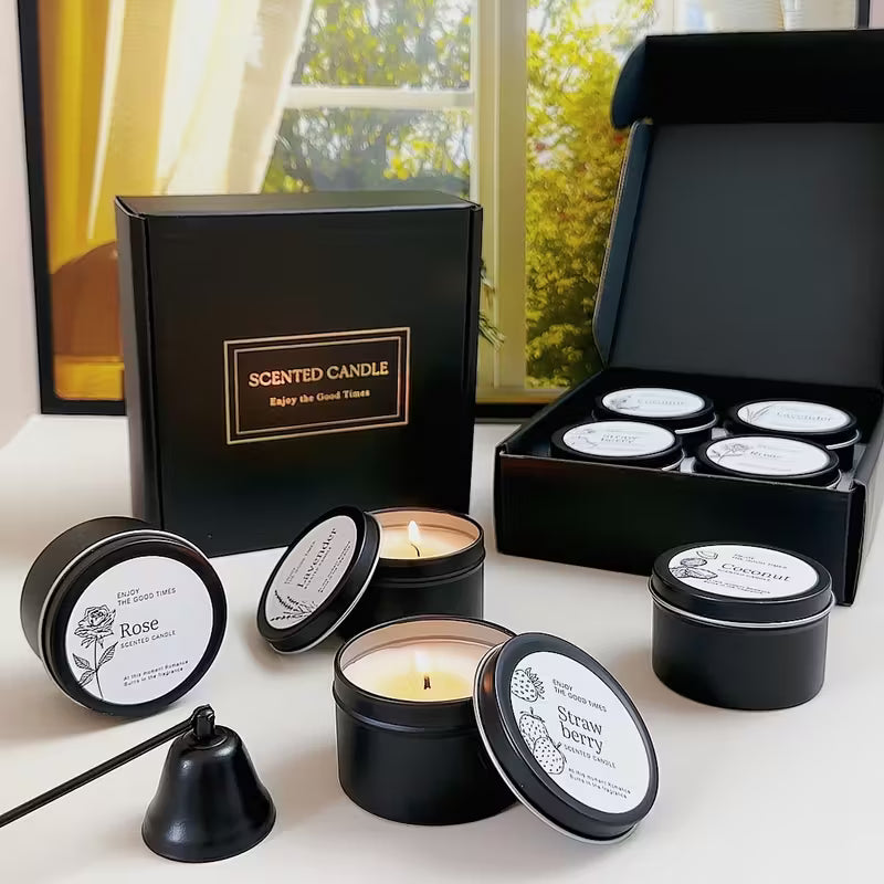 4-Piece Soy Wax Candle Gift Set
