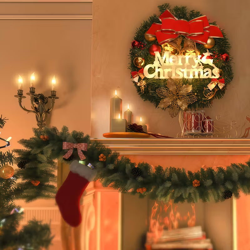 LED Illuminated “Merry Christmas”