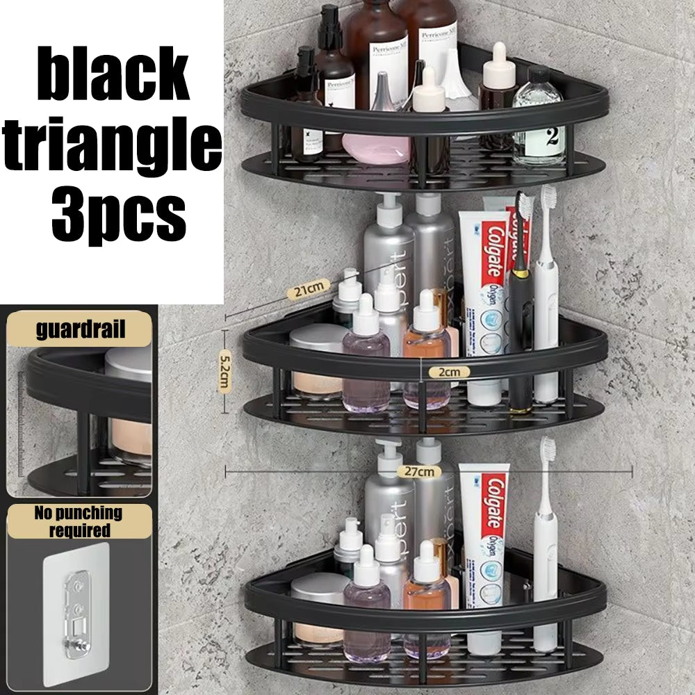 Bathroom Corner Wall Shelf 